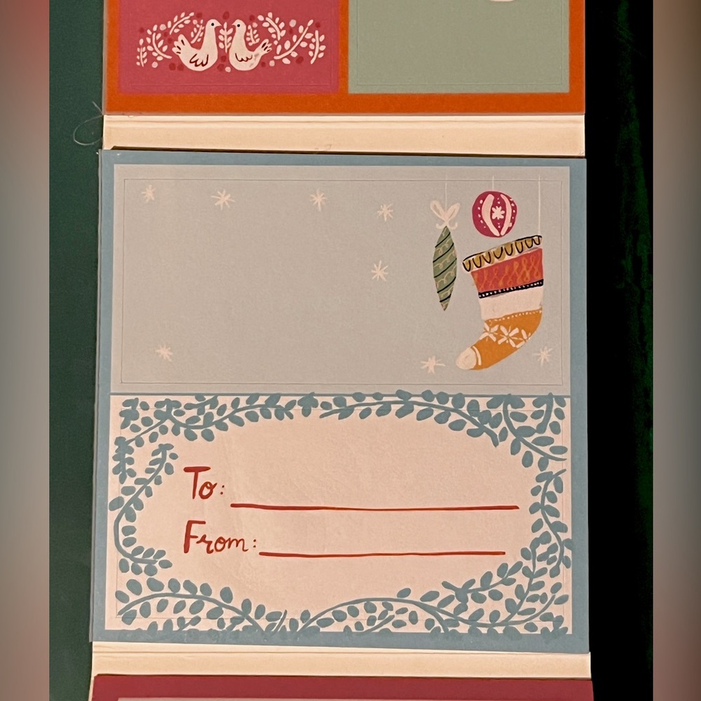 Anthropologie Christmas Gift Labels x 2 - Picture 4 of 11